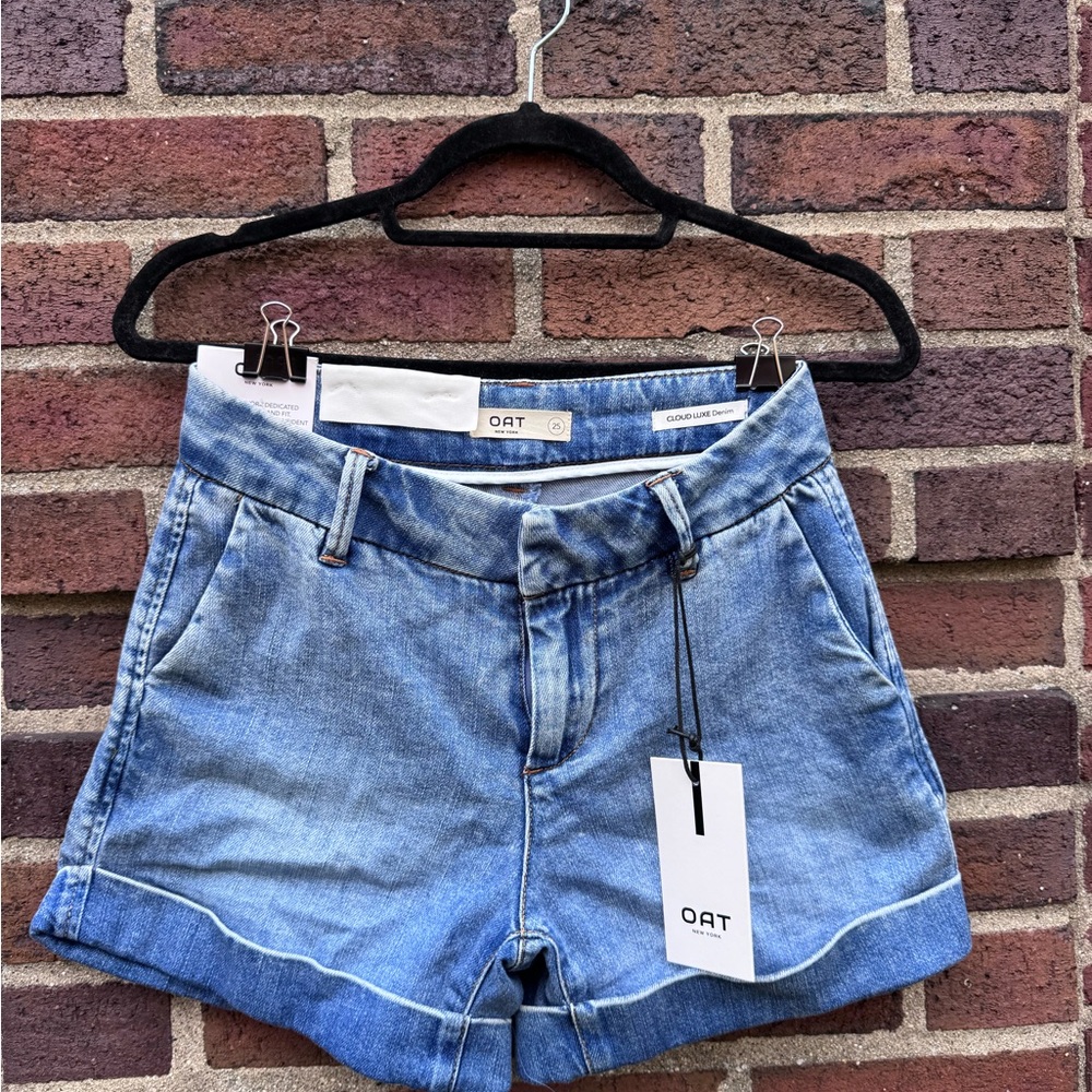 Women's Blue Denim Shorts